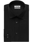Calvin Klein Regular Fit Pima Dress Shirt - Lyst