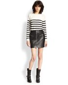 The Kooples Striped Sweater - Lyst