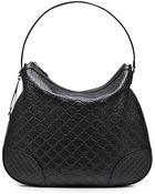 Gucci Bree Ssima Leather Hobo Bag - Lyst