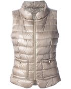 Herno Padded Gilet - Lyst