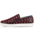 Christian Louboutin Rollerboat Mens Flat - Lyst