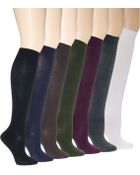 Hue Socks Flat Knit Knee Socks - Lyst