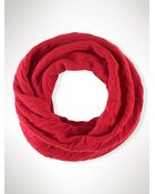 Ralph Lauren Black Label Cashmere Infinity-Loop Scarf - Lyst