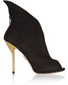 Paul Andrew Bukhara Suede Ankle Boots - Lyst