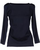 Ralph Lauren Black Label Short Sleeve Sweater - Lyst