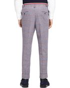 Brooks Brothers Navy Plaid Tab Trousers - Lyst