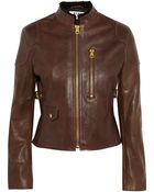 Acne Studios Mabel Leather Jacket - Lyst