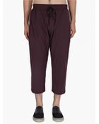 Silent - Damir Doma Men'S Burgundy Paleo 3/4 Length Trousers - Lyst