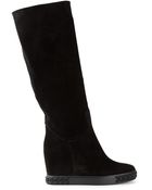 Casadei Wedge Boots - Lyst