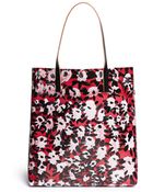 Marni Floral Print Tote - Lyst