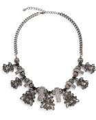 Cara Floral Cluster Statement Necklace - Lyst