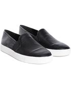 Vince Blair Leather Slipon Sneaker - Lyst
