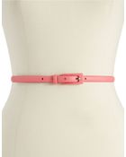 Another Line Skinny Leather Belt - Lyst