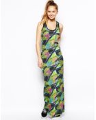 Bellfield Jungle Print Maxi Dress - Lyst