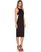 T By Alexander Wang Lux Bandeau Back Dress - Lyst