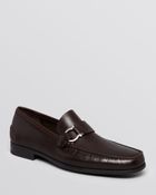 Ferragamo Ponza Leather Loafers - Lyst