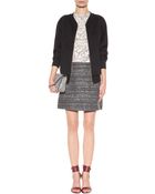 Tory Burch Ada Tweed Skirt - Lyst