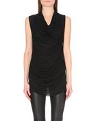 Helmut Lang Slack Jersey Top - Lyst