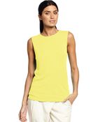 Michael Stars Sleeveless Muscle Tee - Lyst