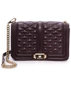 Rebecca Minkoff Love Cross Body Bag - Ink - Lyst