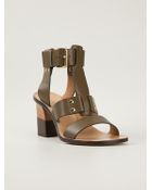 Chloé Gladiator Style Sandal - Lyst