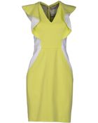 Yigal Azrouel Knee-Length Dress - Lyst