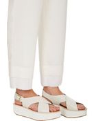 Edun Layered Cropped Trousers - Lyst