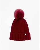 Esprit Pom Beanie Hat - Lyst