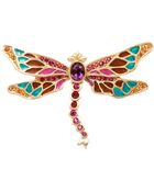 Jay Strongwater Breea Petite Dragonfly Pin - Lyst