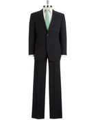 Sean John Two Piece Pinstriped Suit Set - Lyst