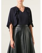 ChloƩ Frill Top - Lyst