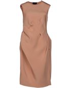 Lanvin Knee-Length Dress - Lyst