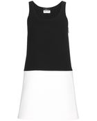 Saint Laurent Wool Dress - Lyst