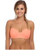 Mikoh Swimwear Bordeaux Structured Bra Top - Lyst