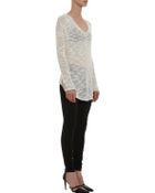 Helmut Lang Slub Knit Sweater - Lyst