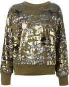 Isabel Marant Sequin Sweater - Lyst