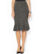 Lauren by Ralph Lauren Ruffled Skirt - Lyst