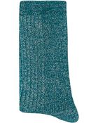 Alto Milano Short Glittery Socks - Lyst
