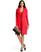 Diane von Furstenberg Dvf Mirabella Wool Coat - Lyst