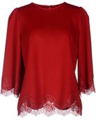 Dolce & Gabbana Blouse - Lyst