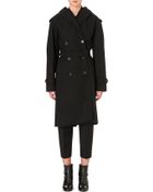 Maison Margiela Double-breasted Trench Coat - Lyst