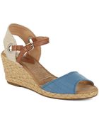 Lucky Brand Kyndra Wedge Sandals - Lyst