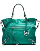MICHAEL Michael Kors Medium Fallon Satchel - Lyst