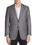 Hickey Freeman Windowpane Worsted Wool Blazer - Lyst