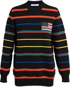 Givenchy Wool Striped Jumper - Lyst
