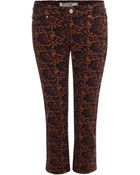 McQ by Alexander McQueen Lace Print Skinny Jeans - Lyst