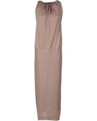 Brunello Cucinelli Long Dress - Lyst