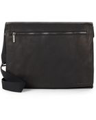 Kenneth Cole Reaction Leather Messenger Bag - Lyst