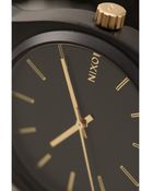 Nixon Matte Black Time Teller Watch - Lyst