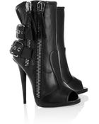 Giuseppe Zanotti Alien Leather Ankle Boots - Lyst